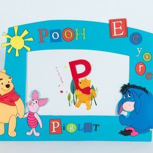 Winnie the Pooh and Friends 4x6 photo Frame